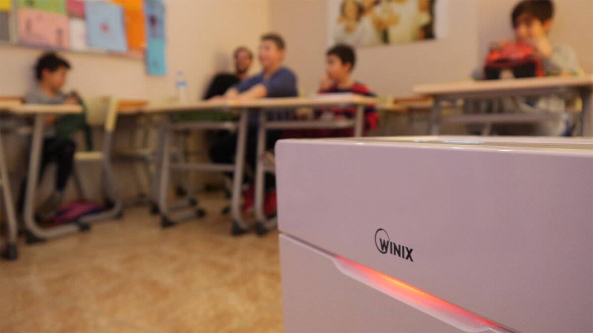 Okullarda WINIX Hava Temizleme Cihazı Kullanımı